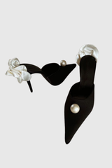 Altair Sandalen mit Perlen und Blumen