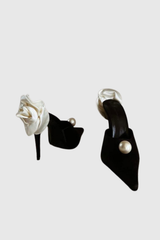 Altair Sandalen mit Perlen und Blumen