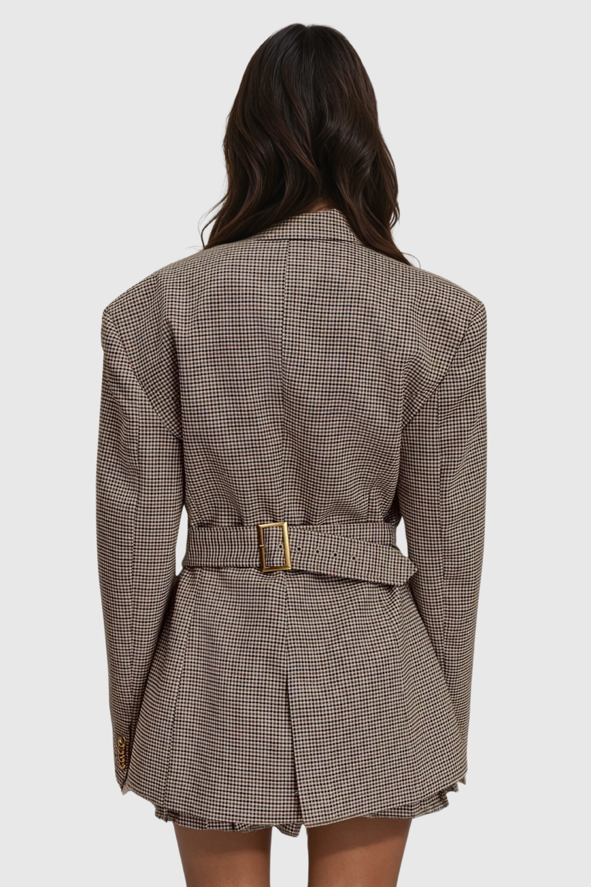 Alvan Blazer mit Gitterschnalle