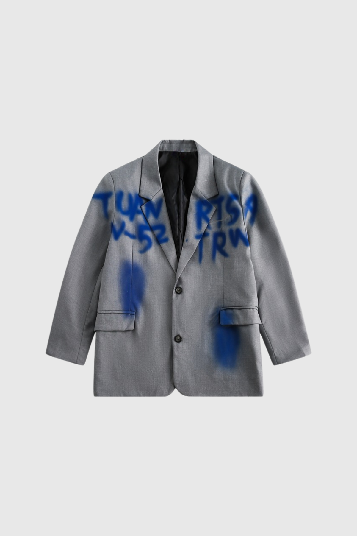 Alysha Blazer mit Graffiti-Revers