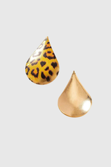 Amani Leoparden-Tropfenohrringe