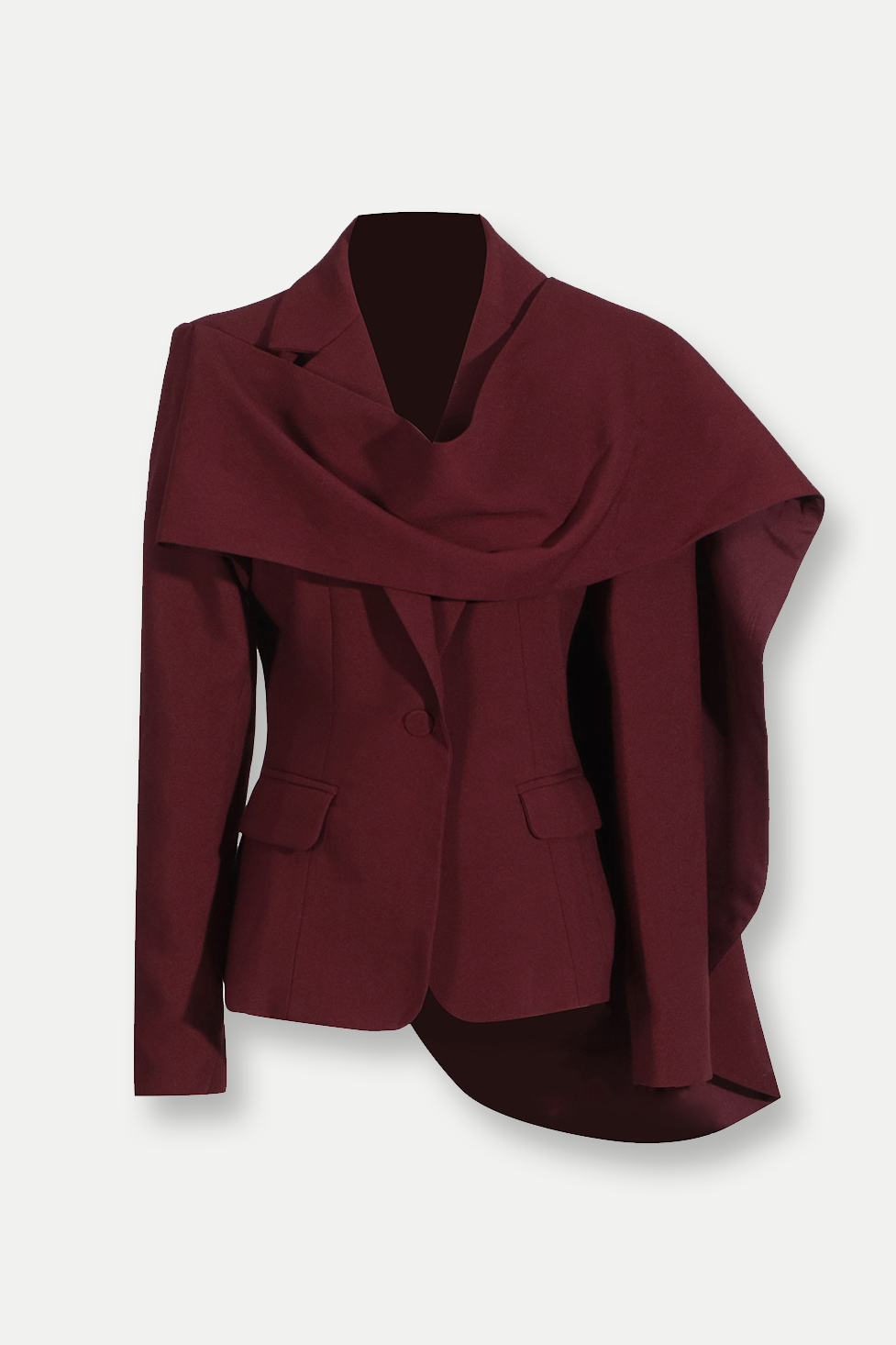 Arlene – Schalkragen-Blazer mit tiefem Ausschnitt