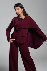 Arlene – Schalkragen-Blazer mit tiefem Ausschnitt
