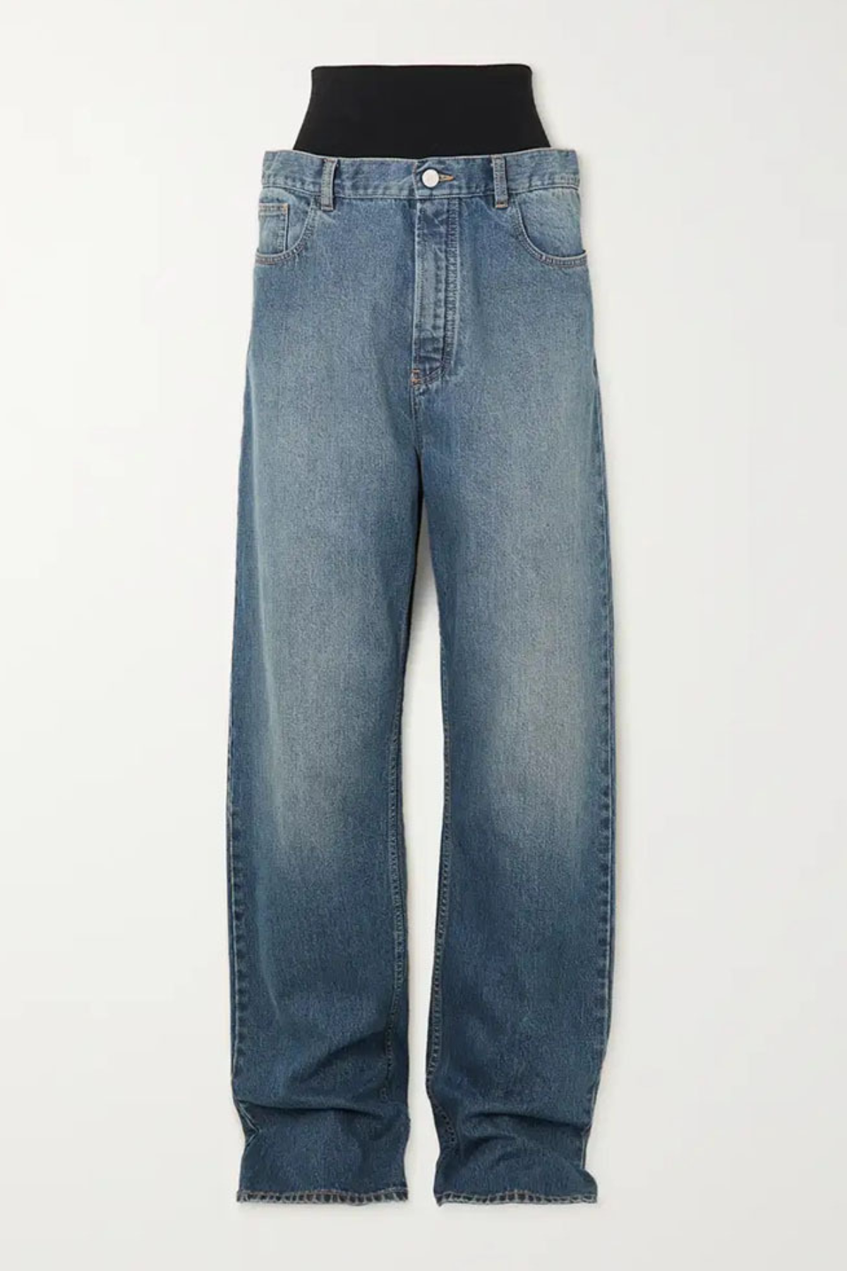 Azaria High Rise Jeans In Blue