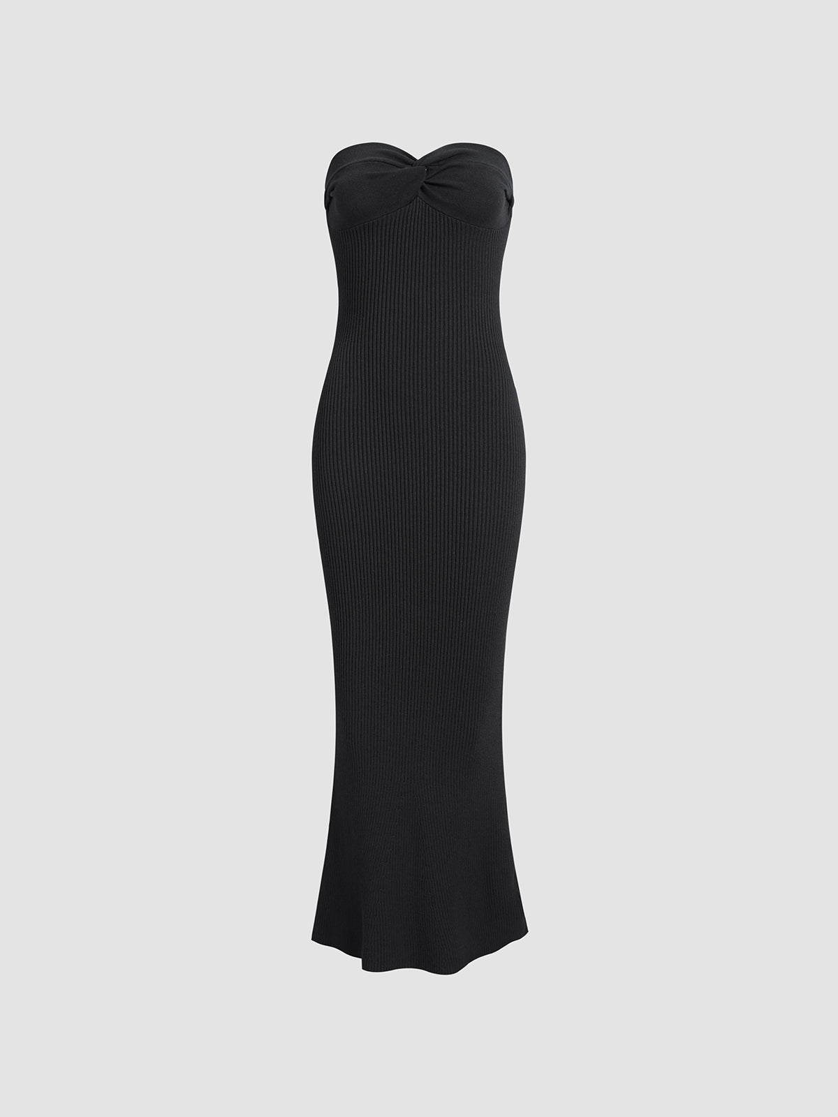 Ace Stunner Bodycon Slit Long Tube Dress