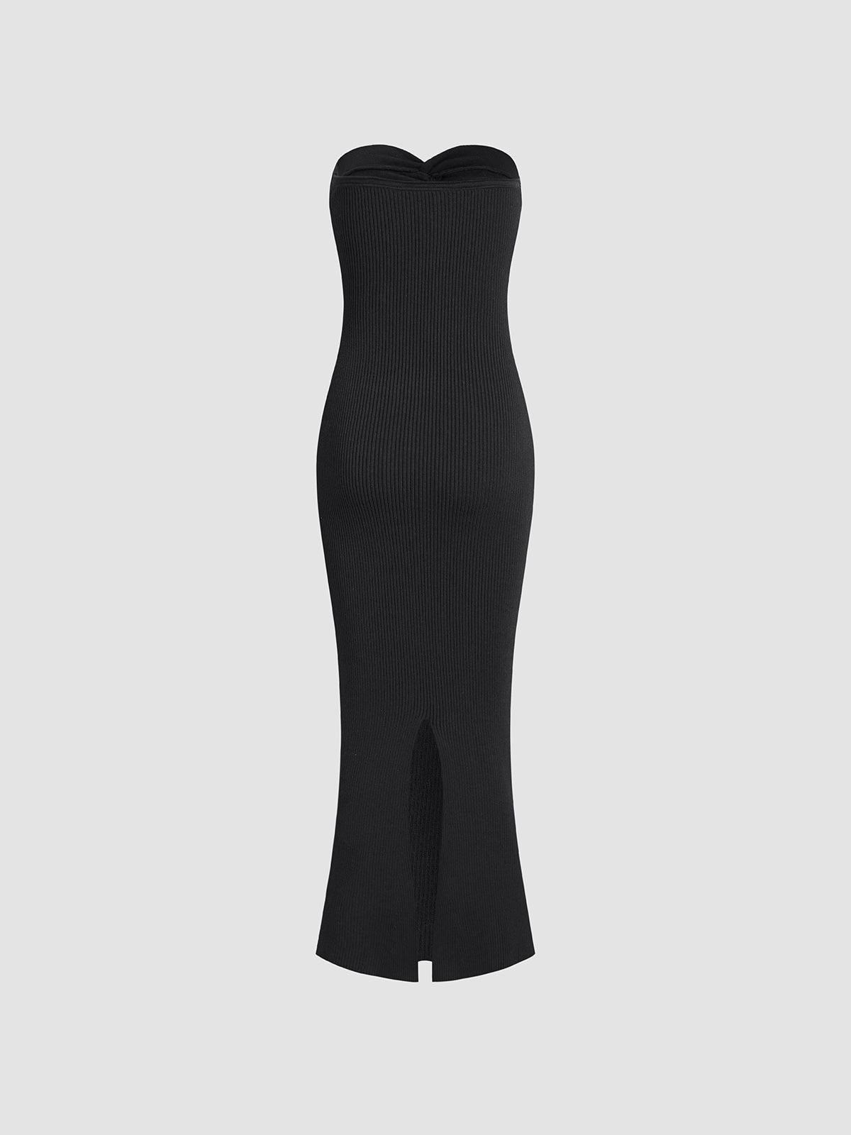 Ace Stunner Bodycon Slit Long Tube Dress