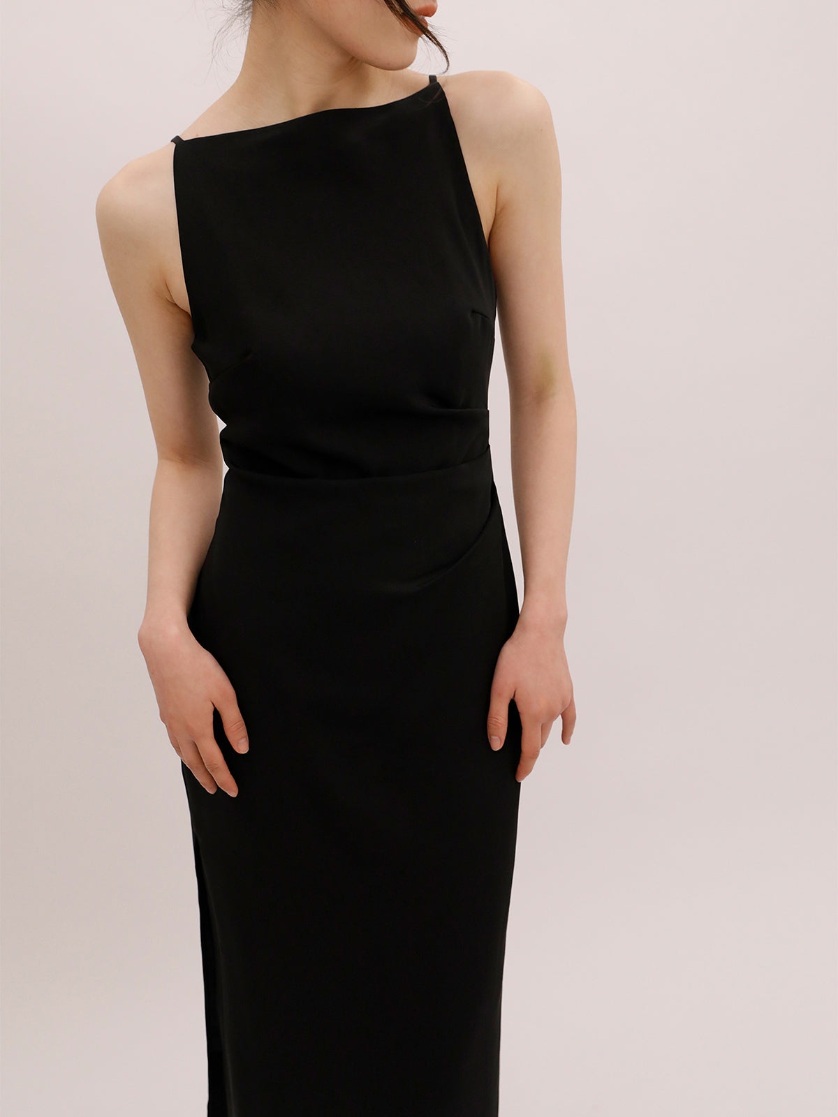 Silent Sea – Midikleid mit U-Boot-Ausschnitt