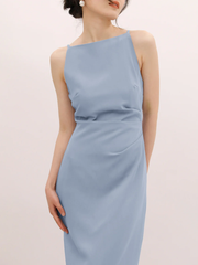 Silent Sea – Midikleid mit U-Boot-Ausschnitt
