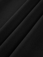 Oblique Strap Slit Long Dress