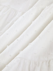 Cutout Puff Sleeve Short Dress