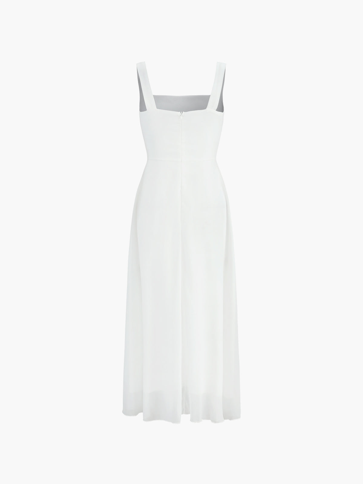 Solides, elegantes, langes Camisole-Kleid