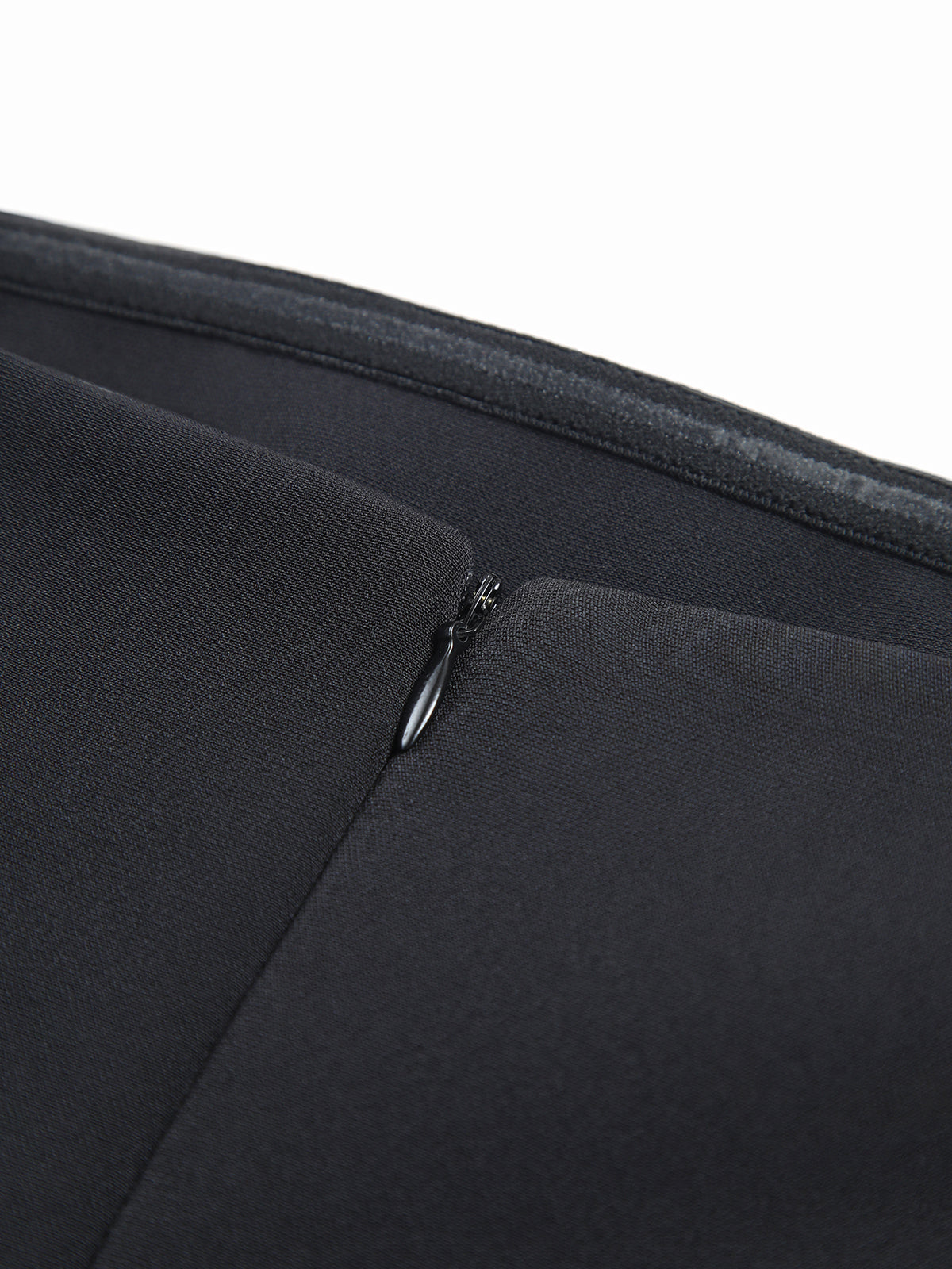 Einfarbiges Mini-Tube-Kleid