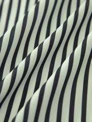 Ärmelloses langes Nadelstreifenkleid