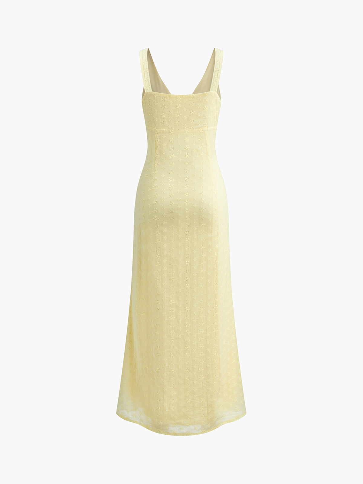 Schmales, ärmelloses Kleid mit Blumenmuster