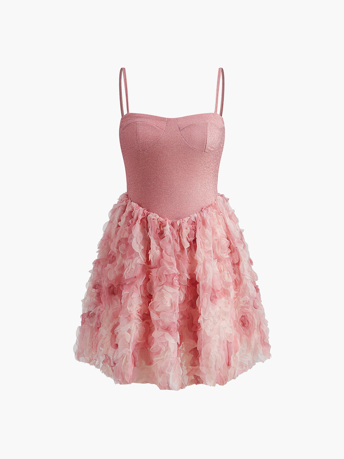 Sexy ärmelloses Kleid mit Blumenmuster