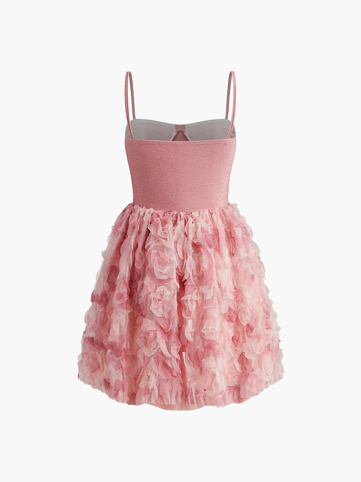 Sexy ärmelloses Kleid mit Blumenmuster