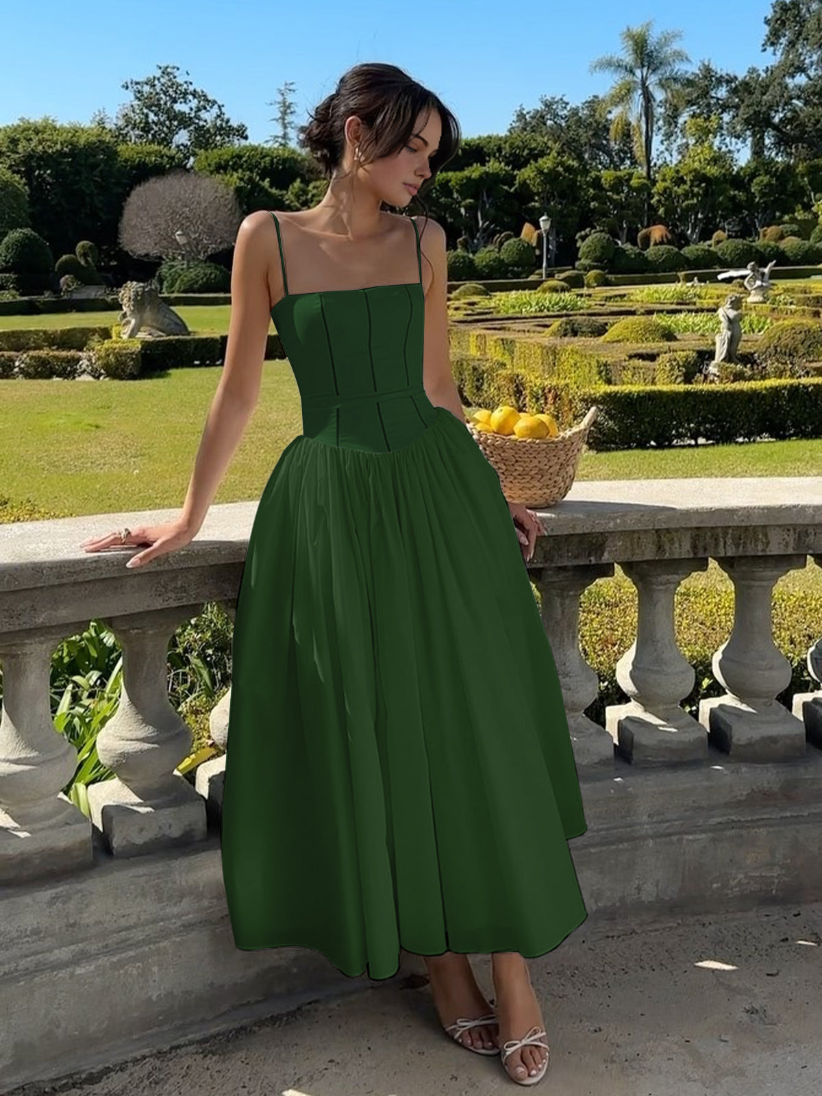 Serendipity – Frenchy – Langes, fließendes Kleid