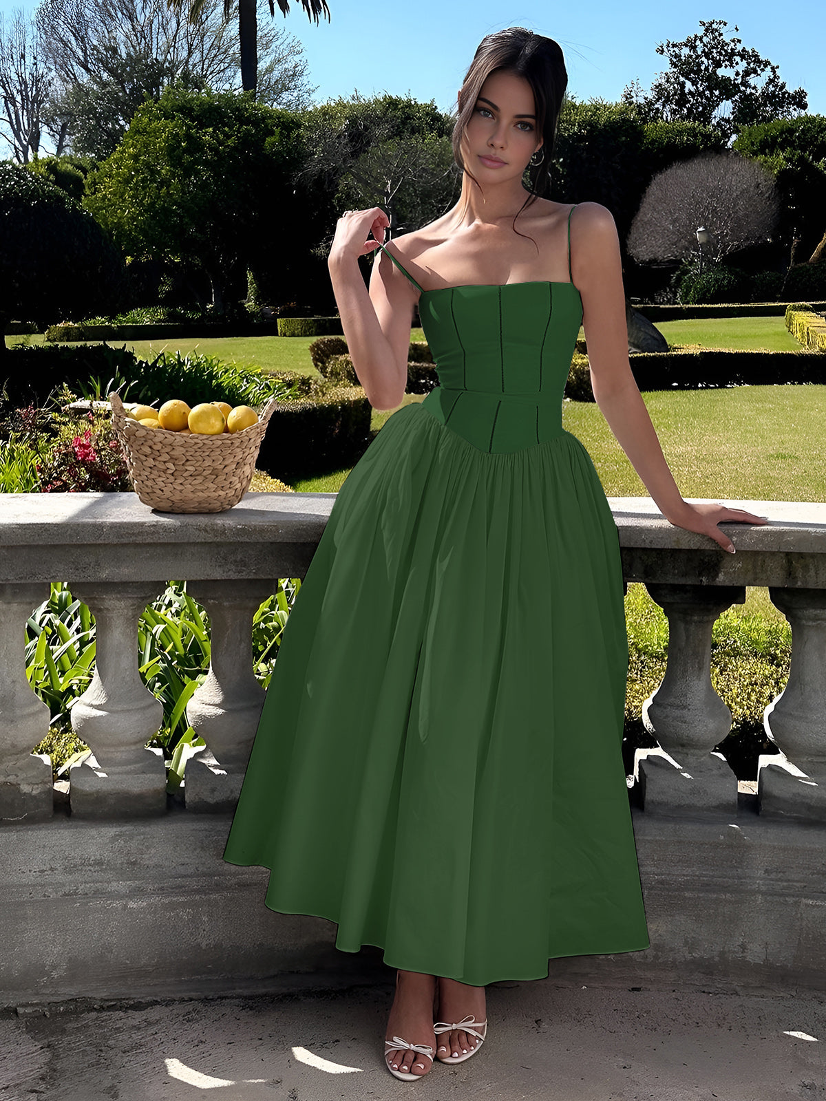 Serendipity – Frenchy – Langes, fließendes Kleid