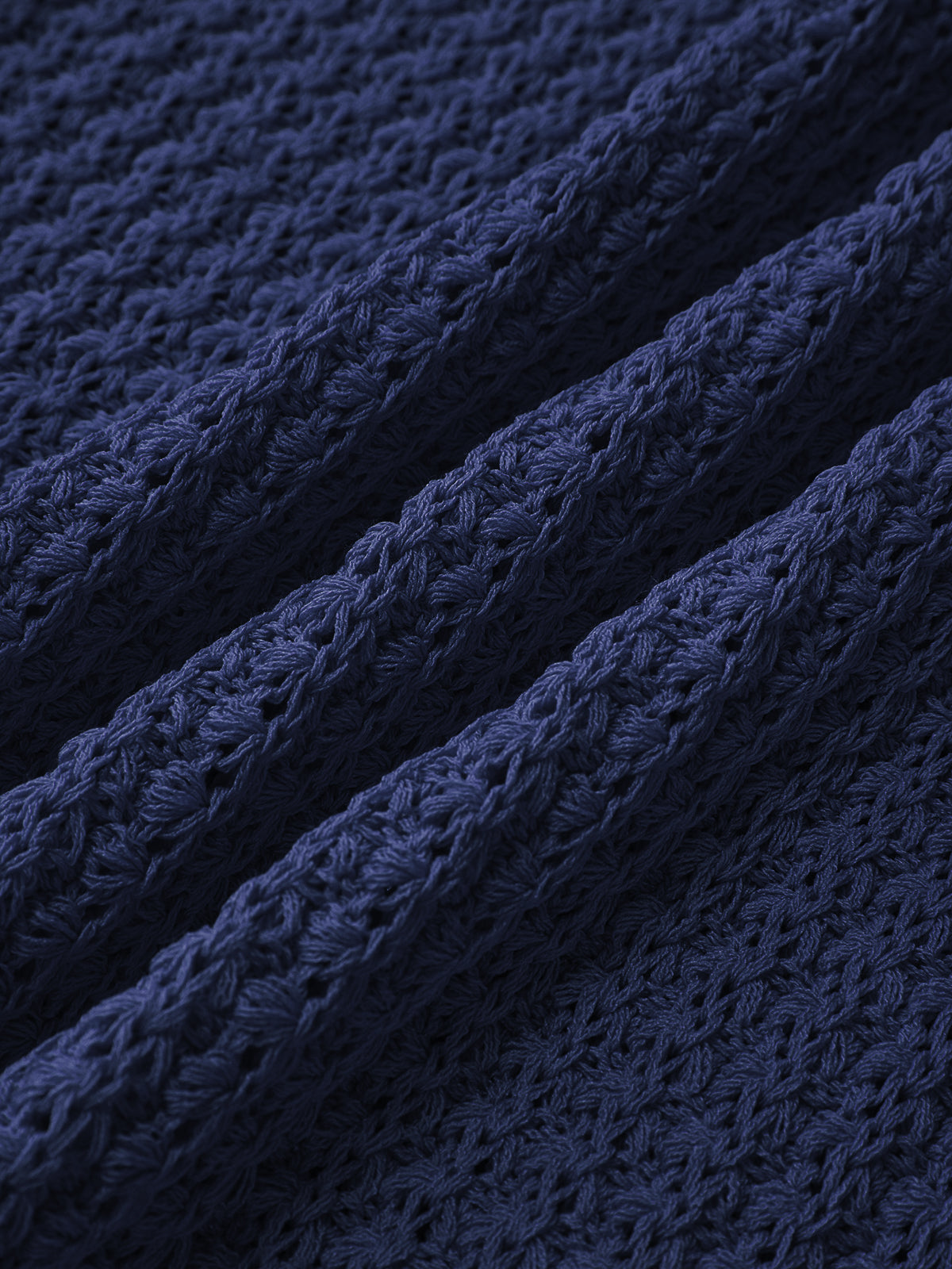 Ärmelloses kurzes Strickkleid