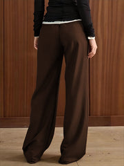 Leisure Piping Straight Pants