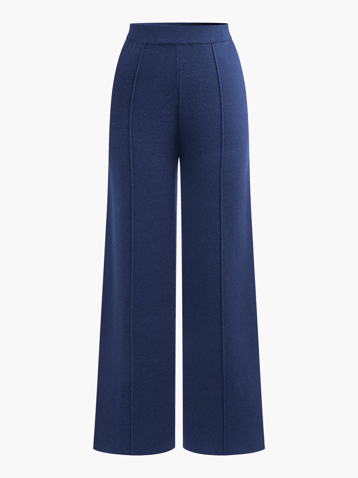 Wool-Blend Piping Pants