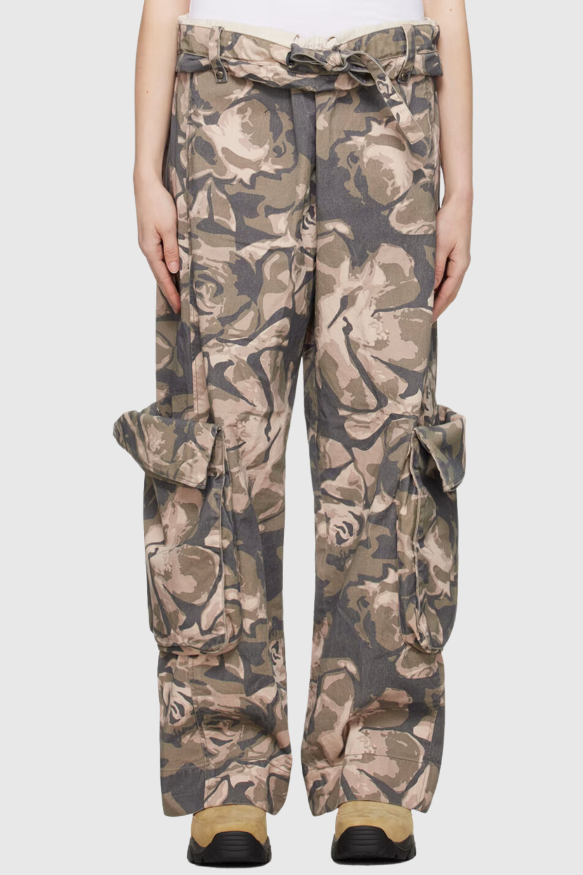 Bahula Hose mit Camouflage-Print und Taschen
