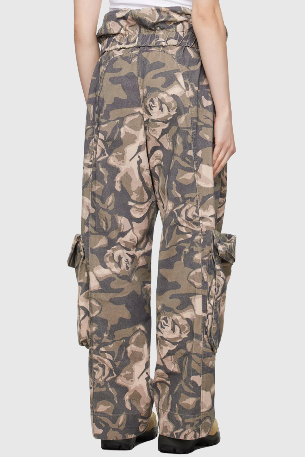 Bahula Hose mit Camouflage-Print und Taschen