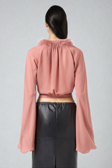 Balder – Deconstruct – Schnüroberteil aus Kunstpelz