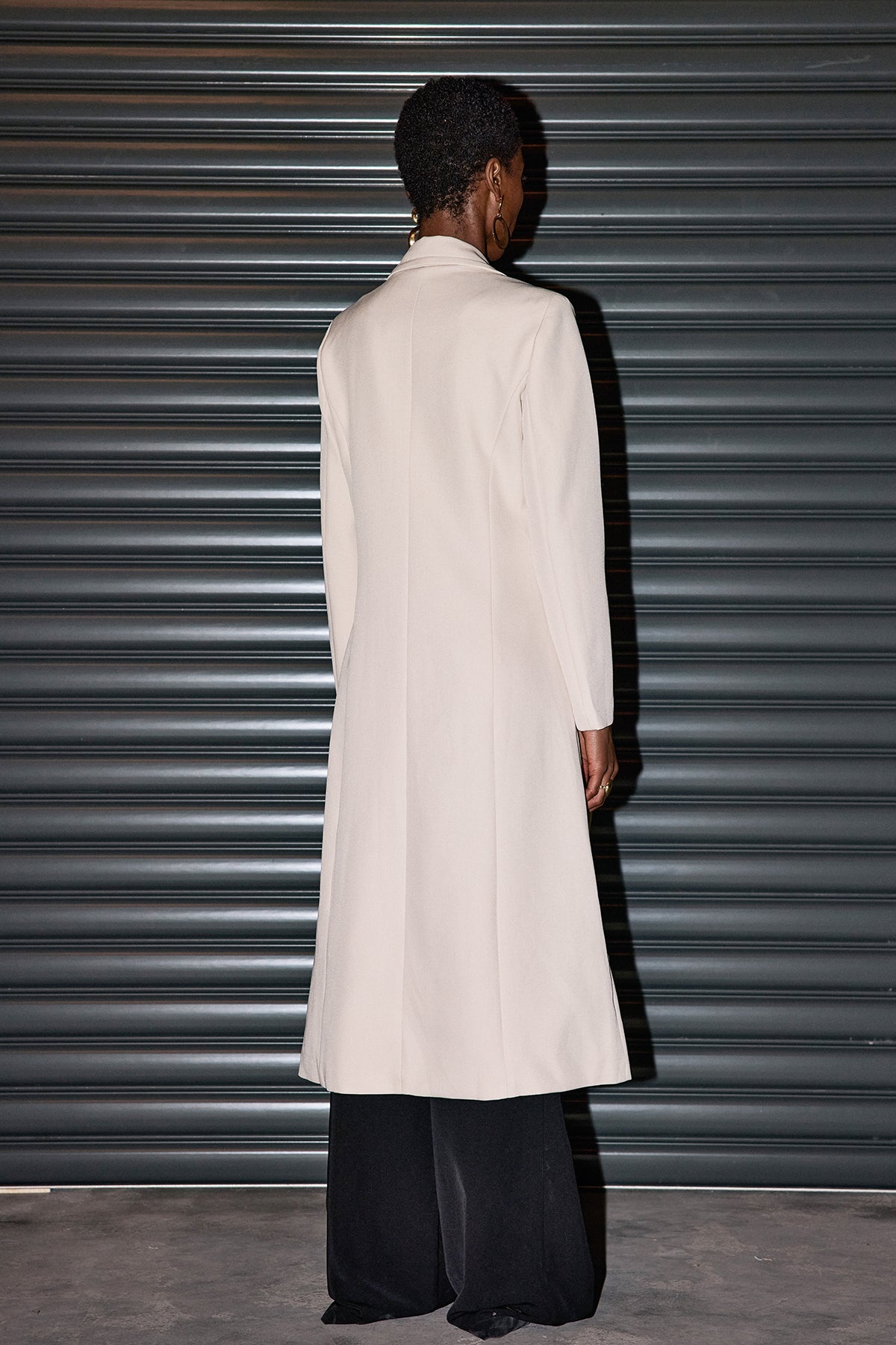 Benjamin Lapel Asymmetric Coat