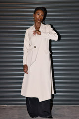 Benjamin Lapel Asymmetric Coat