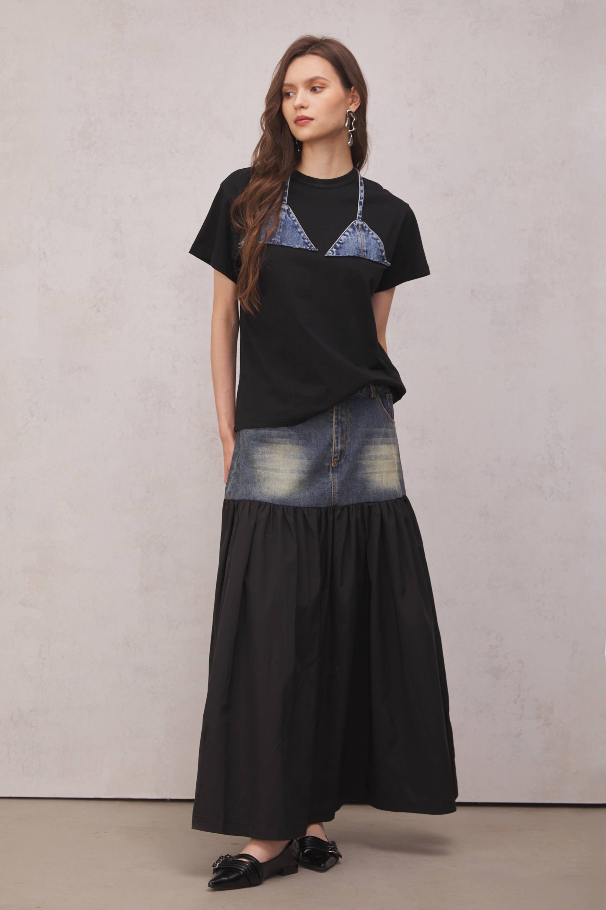 Blaire Deconstruct Maxi Skirt