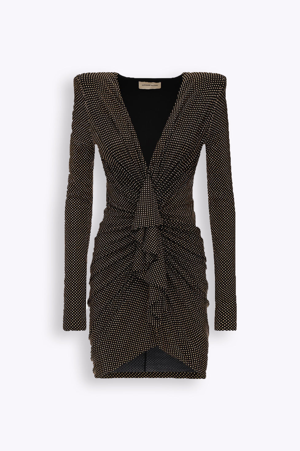 Blakely Kleid mit V-Ausschnitt und Strass