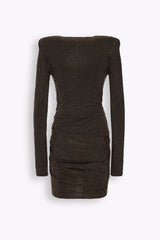 Blakely Kleid mit V-Ausschnitt und Strass