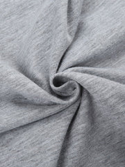 Logo Printed Graceful Black Crop Top