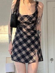 Split Sheer Graceful Mesh Mini Dress