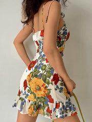 Trendiges Bandeau-Oberteil mit Broderie zum Binden