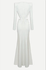 Charlie – Gekreuztes Schlitzkleid