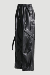 Charlotte Lederhose in Schwarz