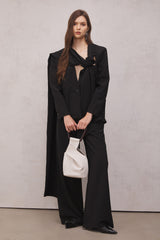 Claire Cutout Blazer Set In Black