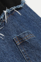 Asymmetrisches Jeanstop „Clara“