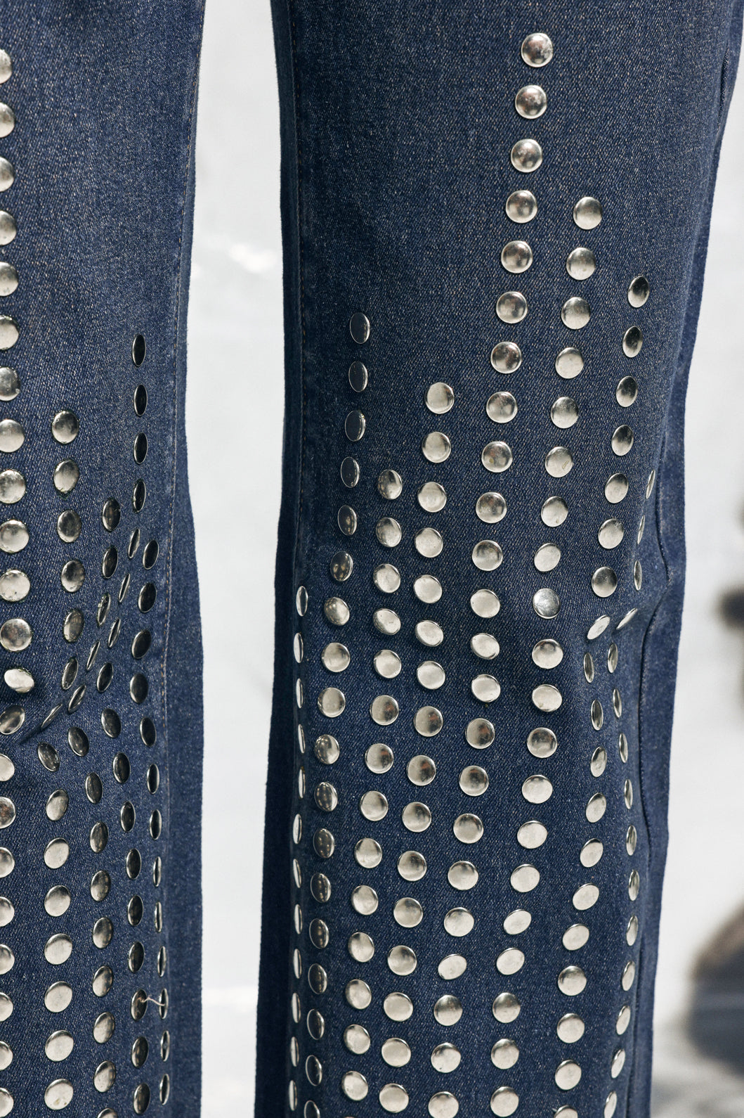 Cosette Lace Up Studded Jeans