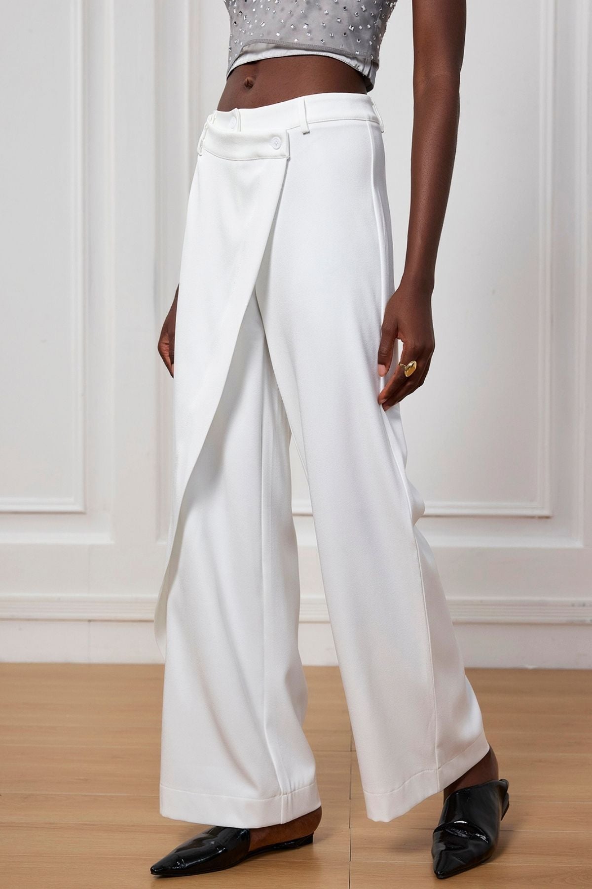 Asymmetrische Hose Dalia Cross