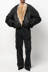 Emily Black Puffer Jacket