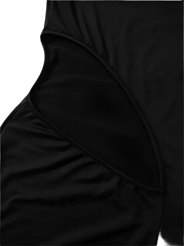 Maxikleid mit Schlitzausschnitt