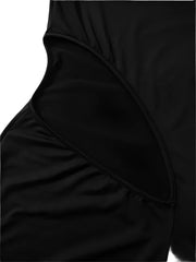 Maxikleid mit Schlitzausschnitt