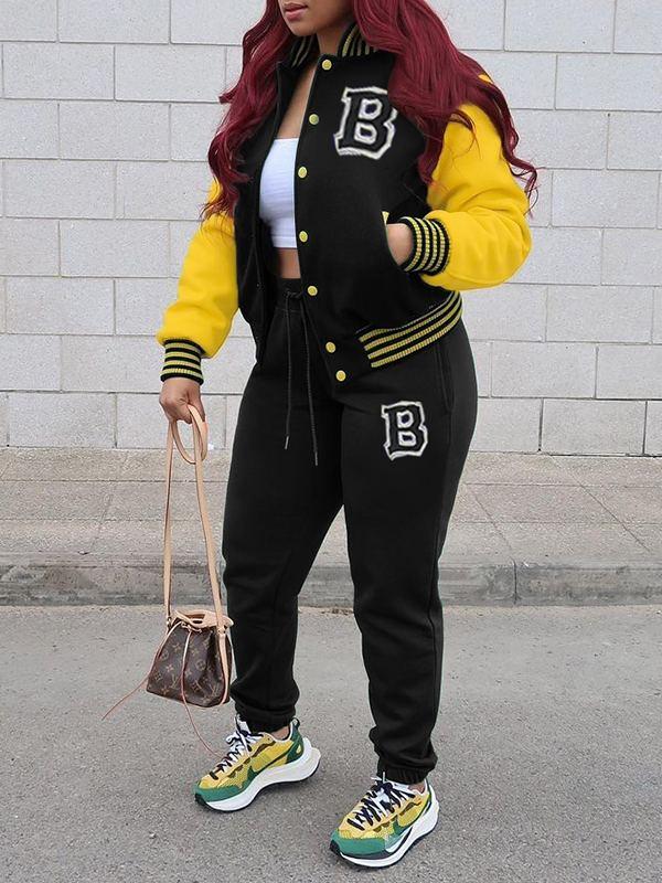 Indiebeautie Bomber Jacket & Jogger Pants Set