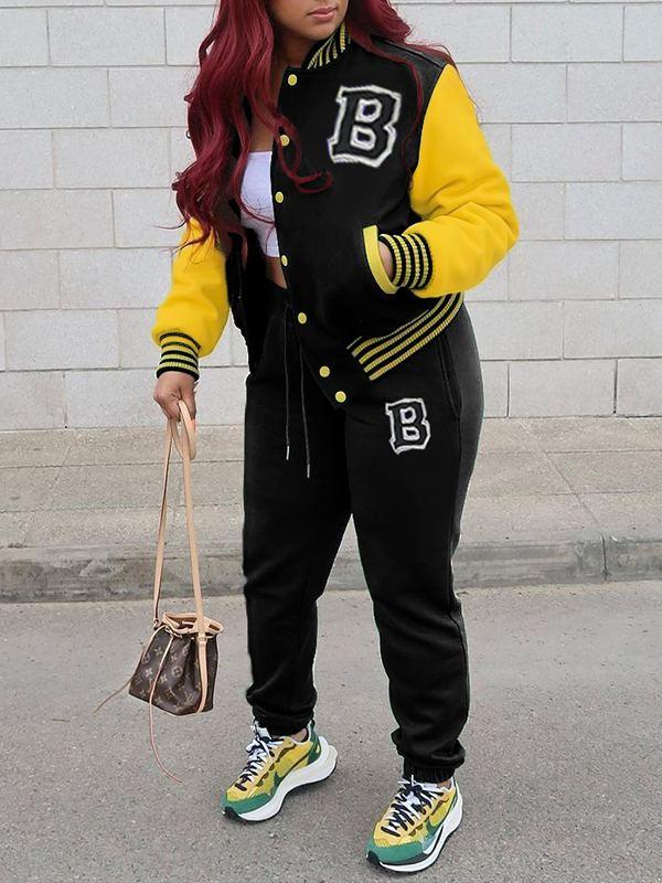 Indiebeautie Bomber Jacket & Jogger Pants Set