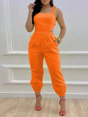 Indiebeautie Tied Back Jogger Jumpsuit