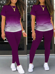 Indiebeautie Ombre Tee & Pants Set