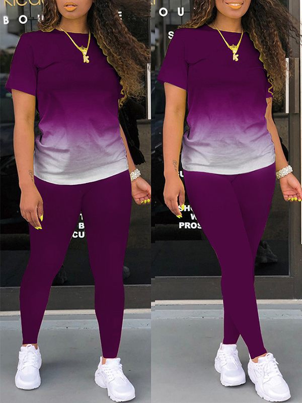 Indiebeautie Ombre Tee & Pants Set